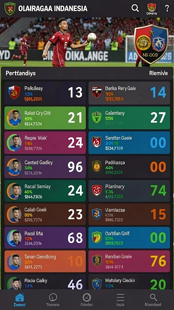Mode permainan yang beragam dan menantang.