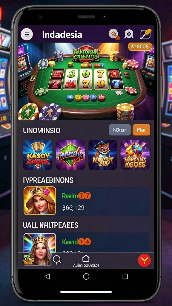Beragam level dan tantangan untuk menguji keberuntungan Anda.
