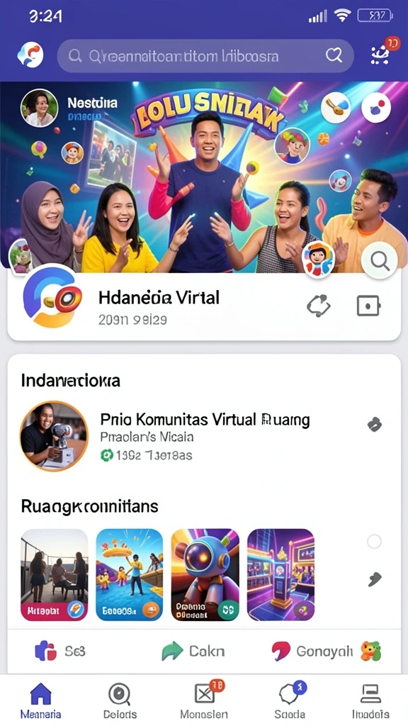 Antarmuka pengguna yang mudah dan menarik.