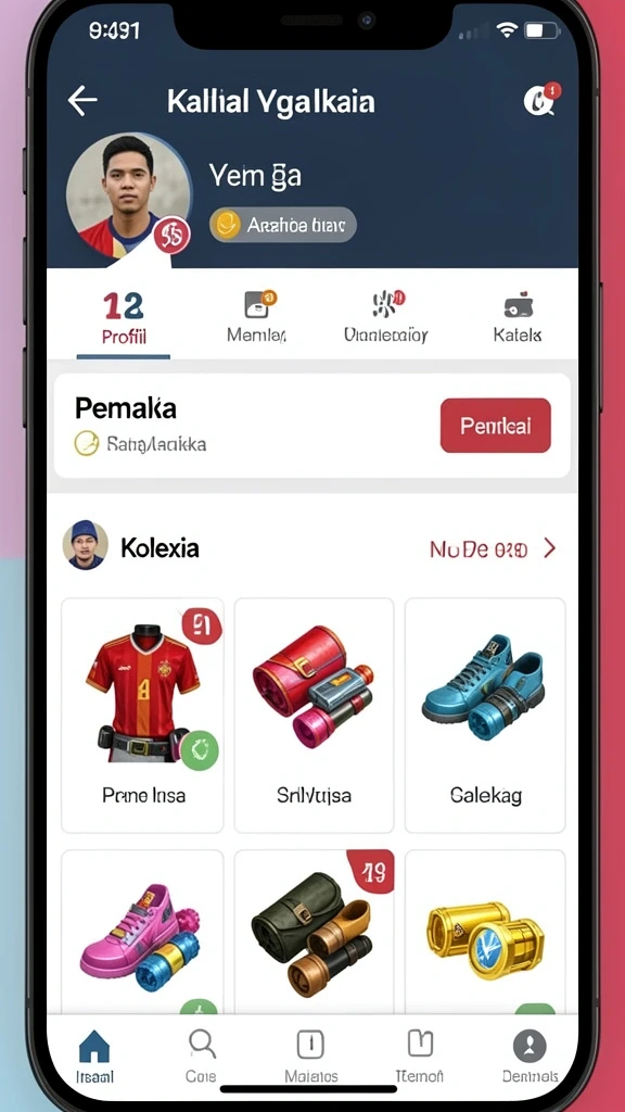 Tampilan antarmuka yang ramah pengguna.