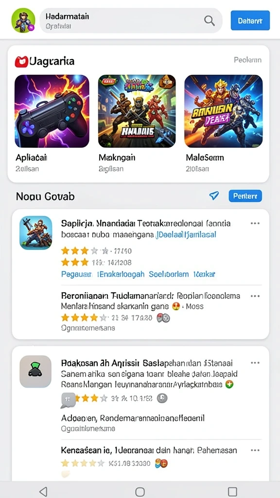 Tampilan grafis yang memukau dan warna-warna cerah.