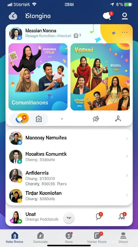 Berbagai mode permainan yang seru dan menantang.