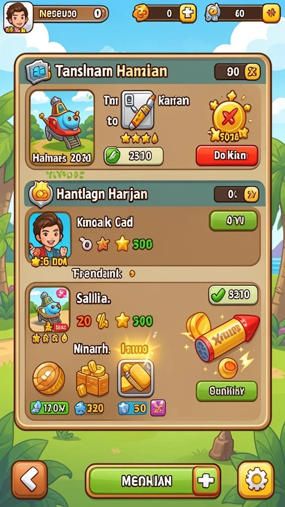 Tampilan awal dari game BARA22 yang menakjubkan.
