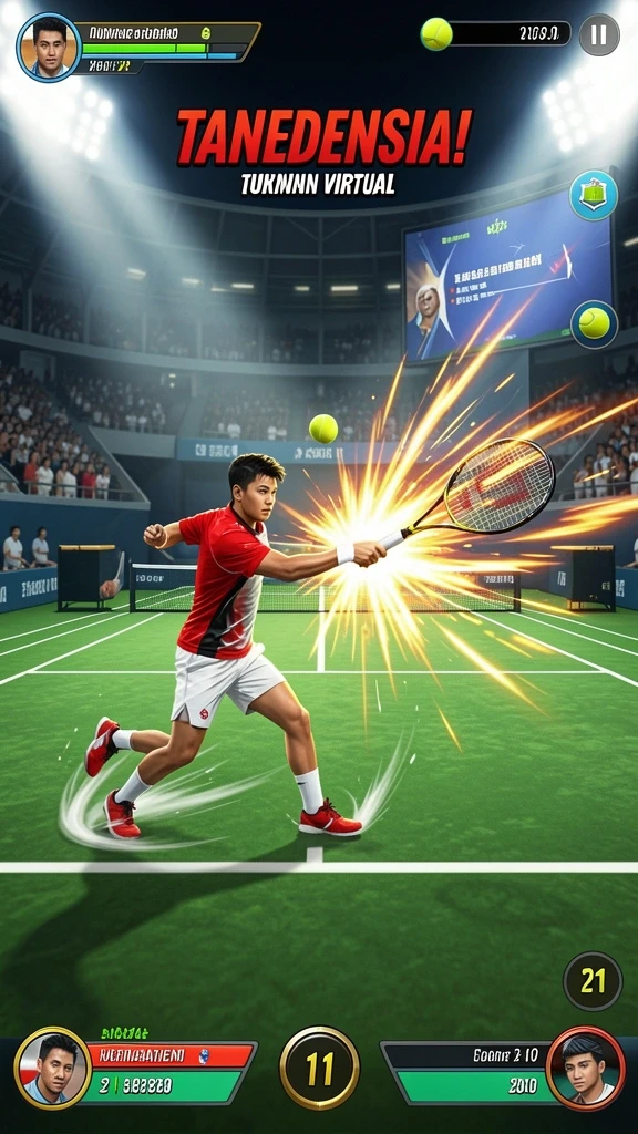 Screenshot menampilkan grafis menarik dalam gameplay.