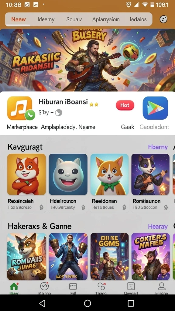 Karakter dengan kemampuan unik dan menarik.