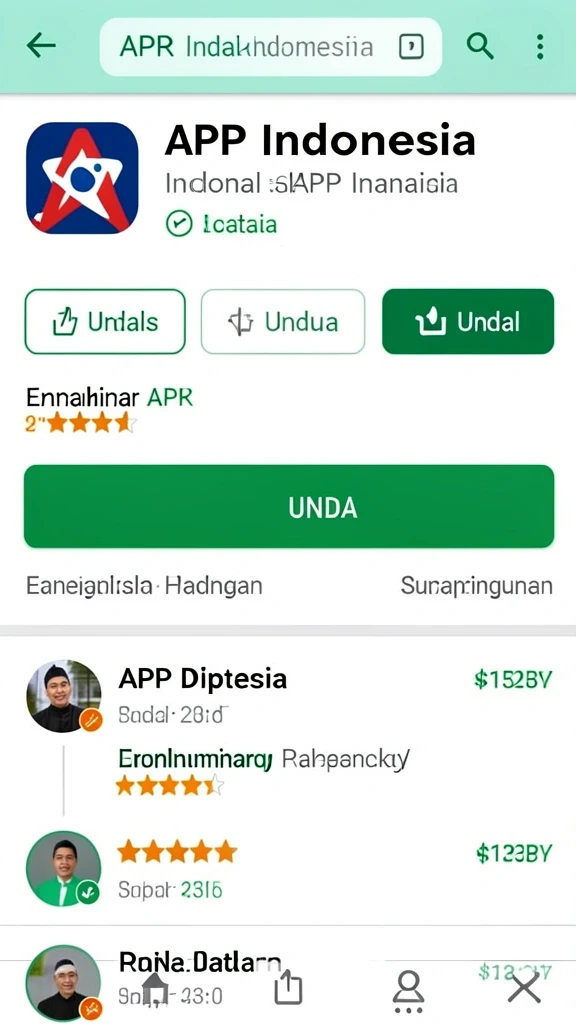 Layar permainan dengan grafis yang memukau.