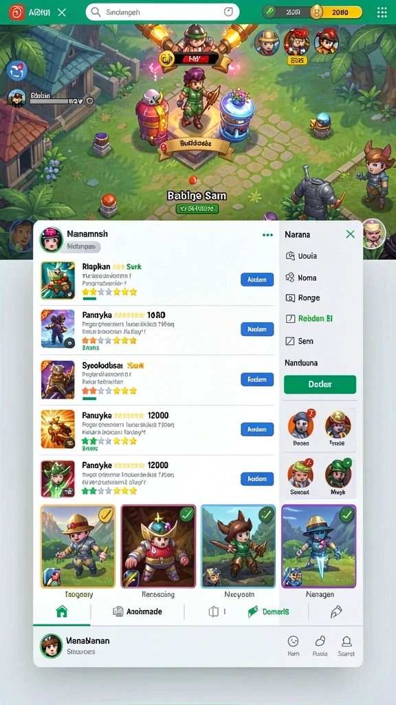 Tampilan awal GIGA33 yang menarik dan modern.
