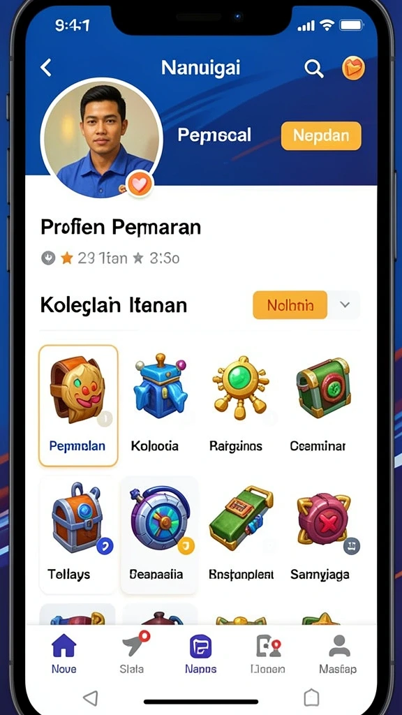 Screenshot mengilustrasikan momen permainan seru dalam tantangan baru.