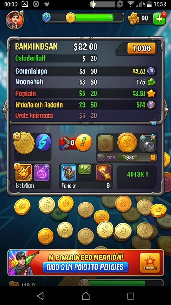 Sistem hadiah yang menarik dan bermanfaat.