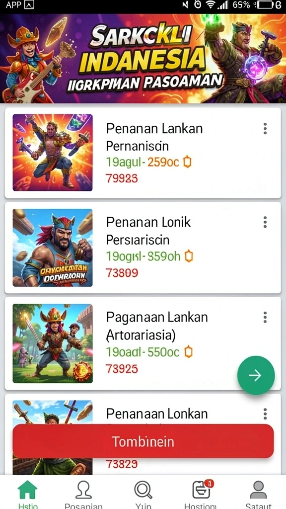 Antarmuka pengguna yang sederhana dan intuitif.