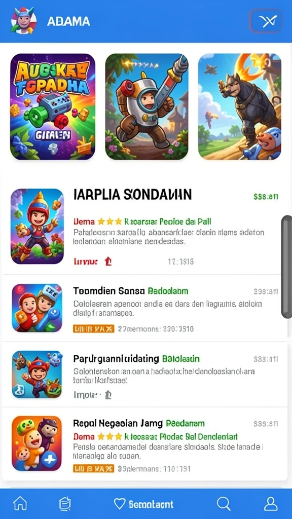 Komunitas aktif yang mendukung dan bersahabat.