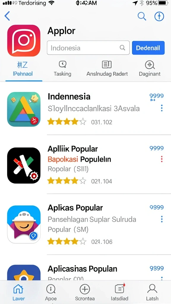 Tampilan antarmuka utama IDN777 yang menarik.