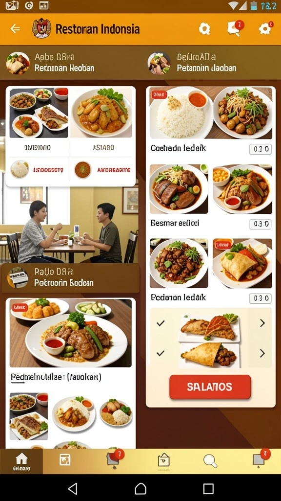 Menjelajahi berbagai level menantang.