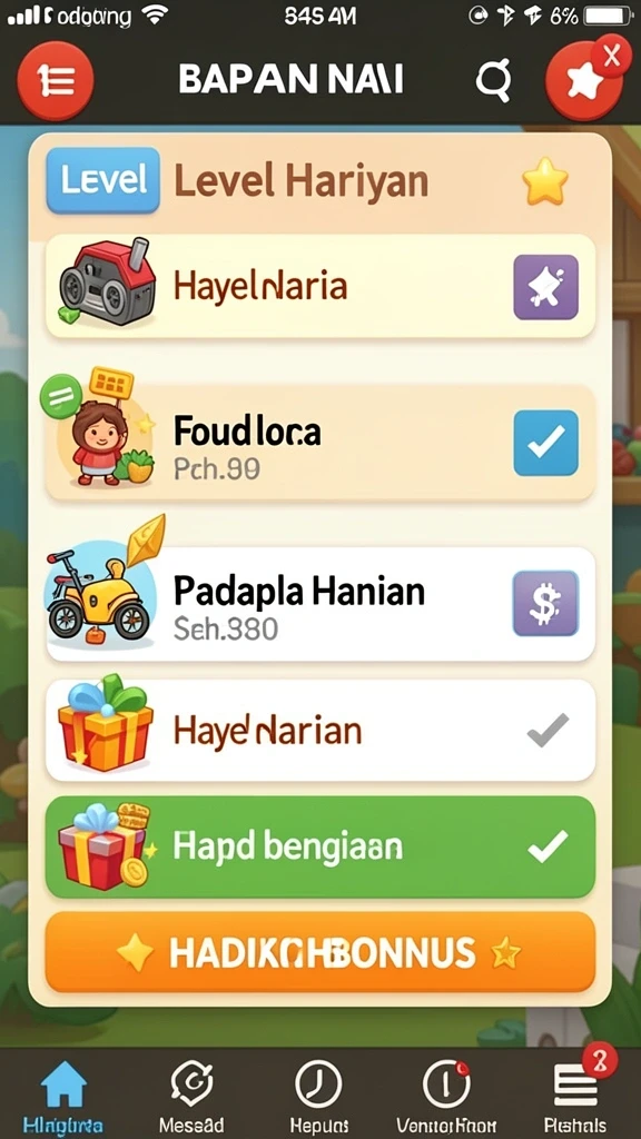 Fitur multiplayer yang memungkinkan permainan bersama teman.