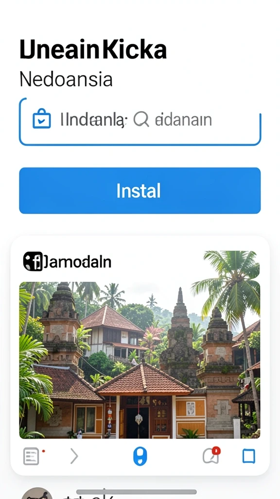 Visual grafis yang warna-warni dan menarik perhatian.