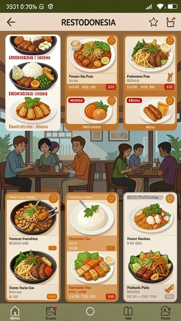 Level yang beragam dan menantang setiap kali bermain.