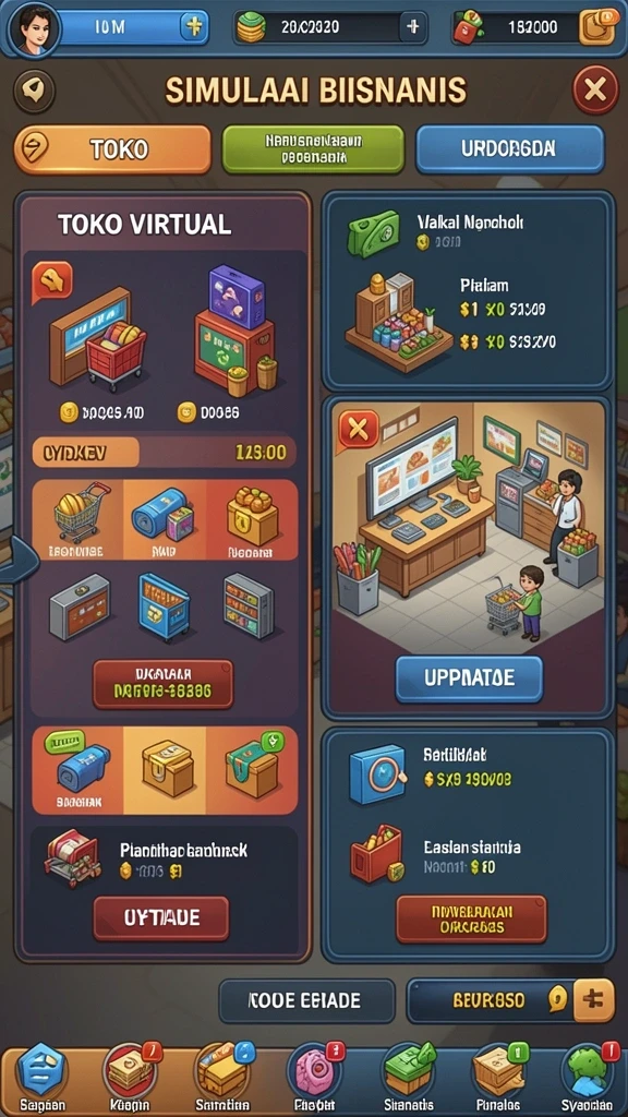 Screenshot menunjukkan antarmuka pengguna yang bersih dan menarik.