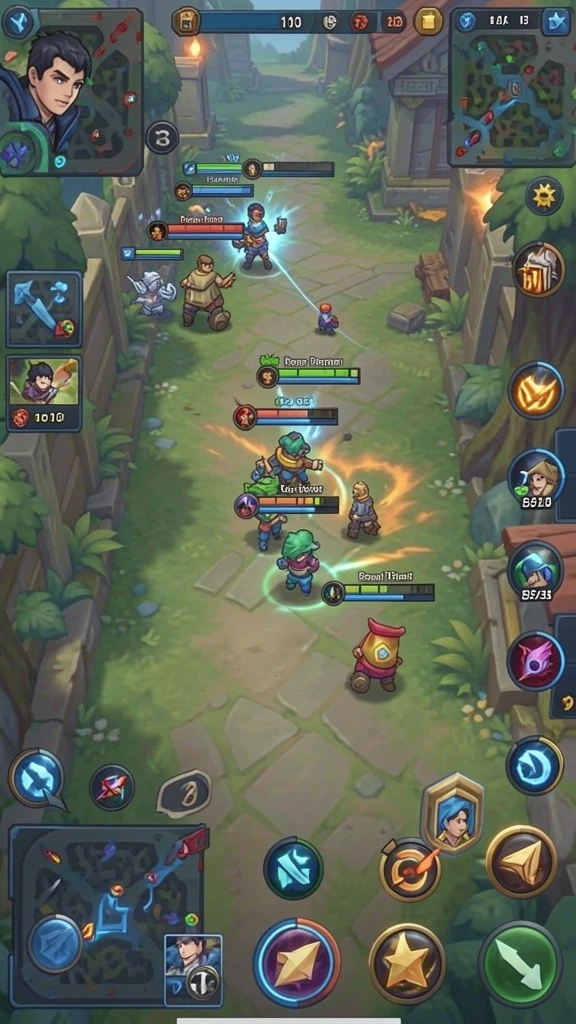 Mode multiplayer yang memungkinkan bermain bersama teman.