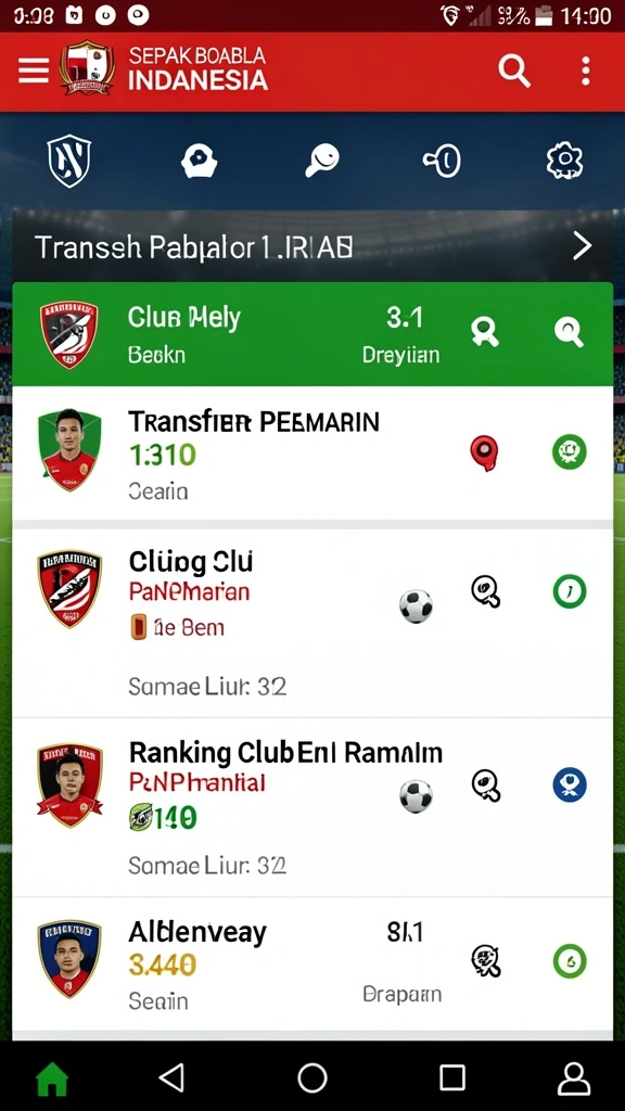 Menampilkan karakter utama dalam aksi penuh semangat.