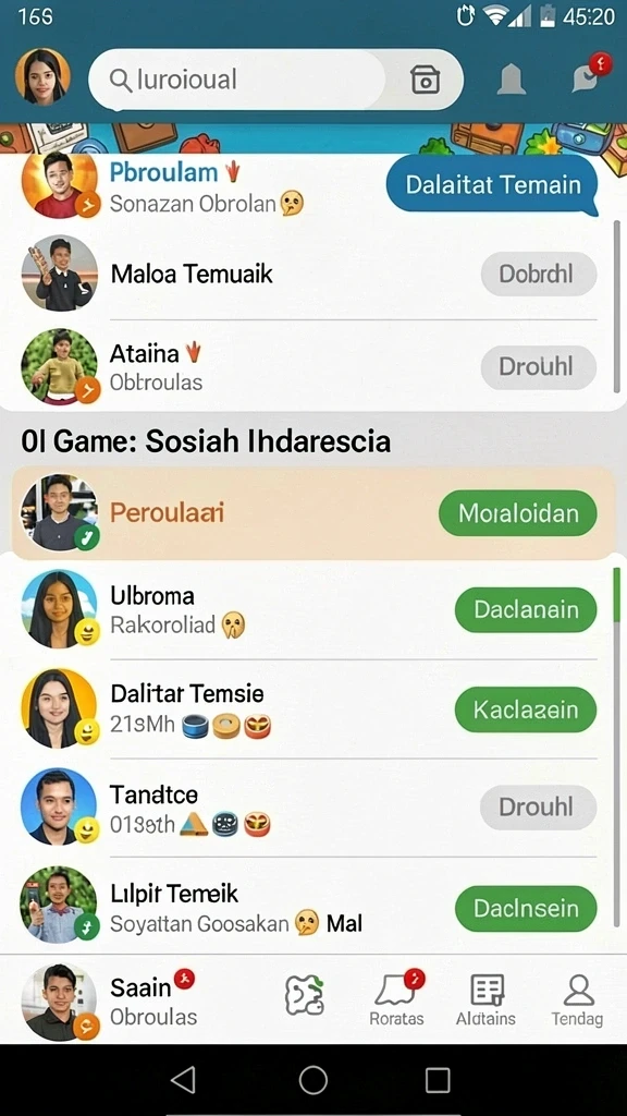 Gambaran grafis menakjubkan dari mesin slot.