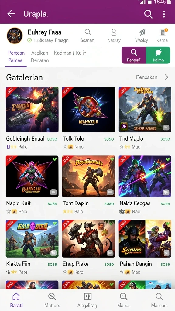 Tampilan utama RAKYATJP yang menarik dan user-friendly.