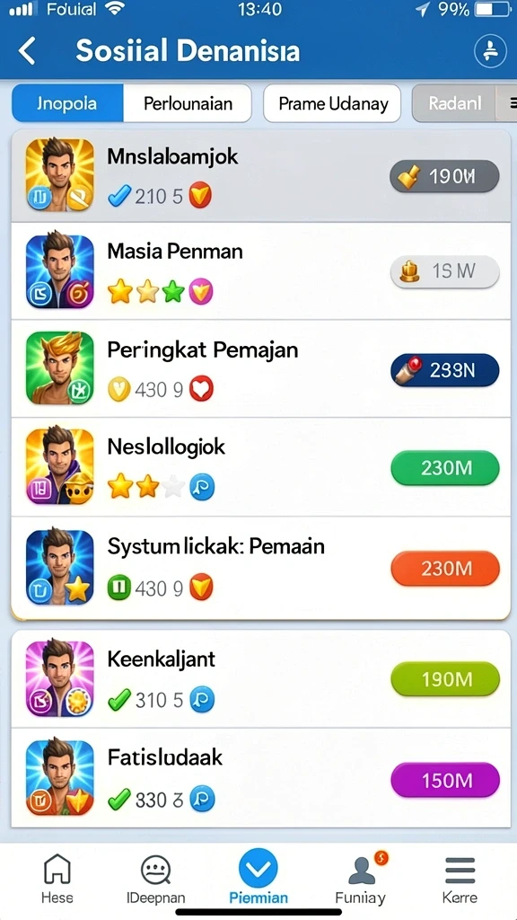 Tampilan utama SARANAJITU dengan menu navigasi yang jelas.