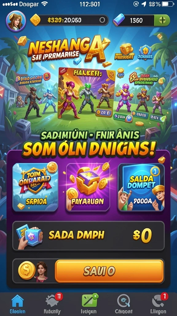 Tampilan antarmuka aplikasi yang modern dan menarik.