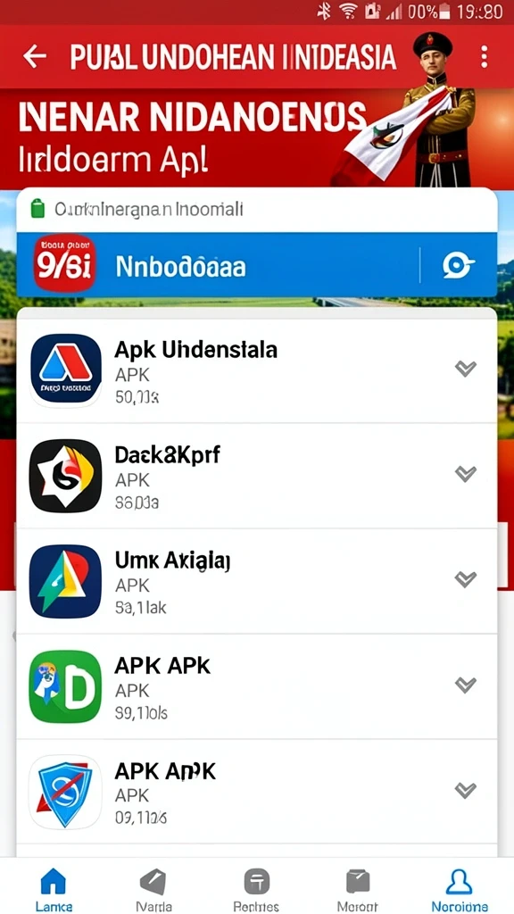 Tampilan antarmuka yang user-friendly.