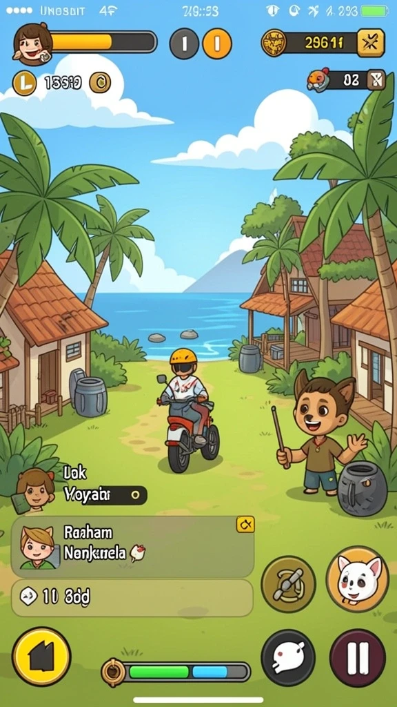 Tampilan grafis yang memukau dan menarik.