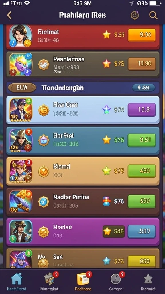 Sistem reward yang menggiurkan setiap kali menyelesaikan tantangan.