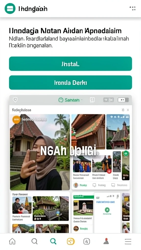 Tangkapan layar memperlihatkan mode kompetisi dengan teman-teman.