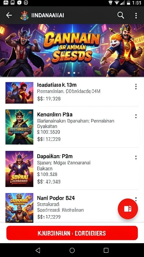 Tampilan menarik dari permainan slot di WIN777.