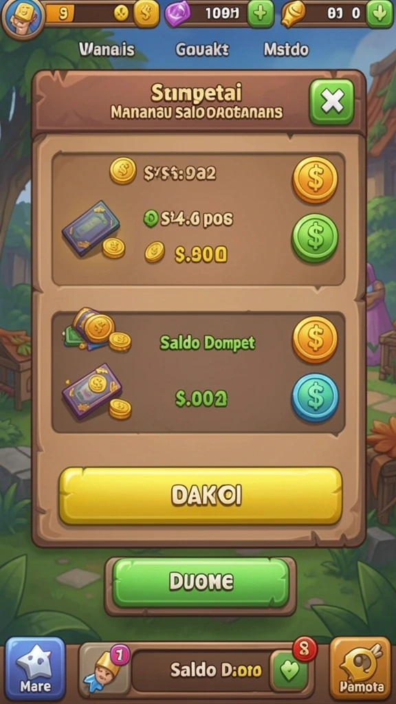 Menu navigasi yang mudah diakses dan intuitif.