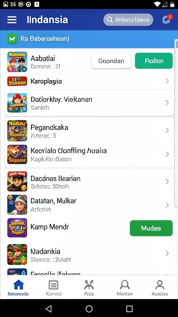 Tampilan antarmuka user-friendly dari WOW388.
