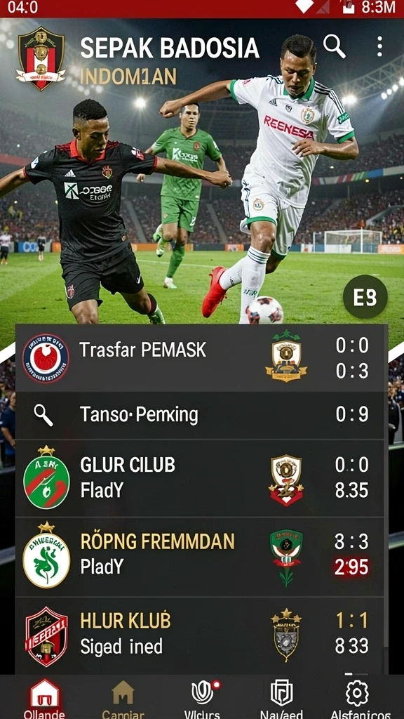 Tampilan antarmuka utama ZIATOGEL yang ramah pengguna.