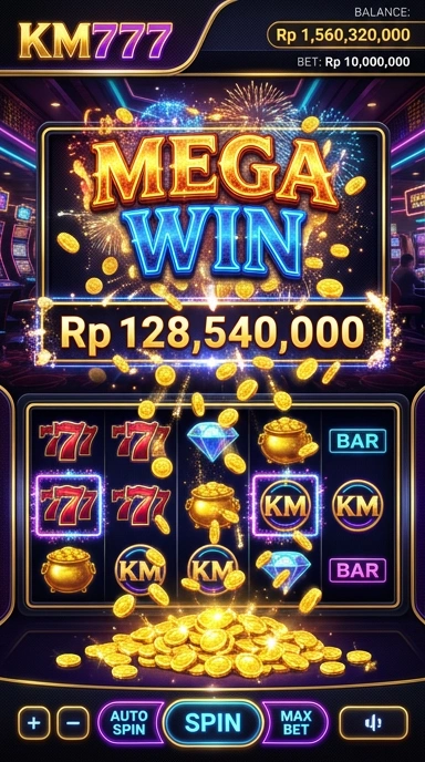 km777 — layar beranda